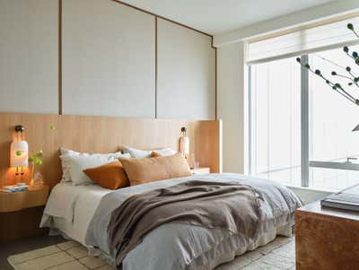  Contemporary Mixed Use Bedroom. One Manhattan Square by Anna Karlin.