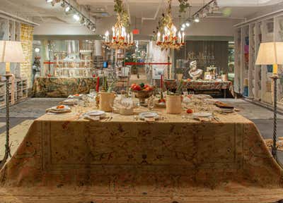  Mediterranean Dining Room. Holiday Fete by Masseria Chic.