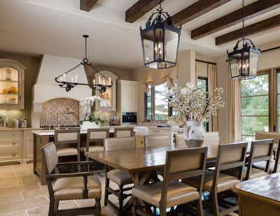  Traditional Family Home Dining Room. Saratoga by Lynnette Reid Interior Design.