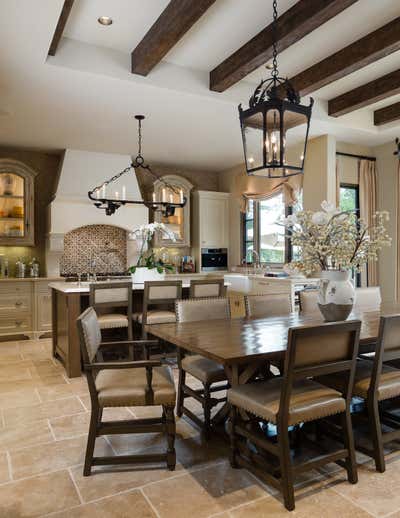  Traditional Family Home Kitchen. Saratoga by Lynnette Reid Interior Design.