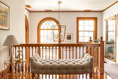 Country Open Plan. Historic Maine Cottage by Davis Designs.