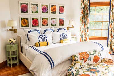  Country Bedroom. Historic Maine Cottage by Davis Designs.