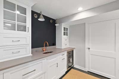  Country Traditional Beach House Kitchen. Lower Level Renovation by Davis Designs.