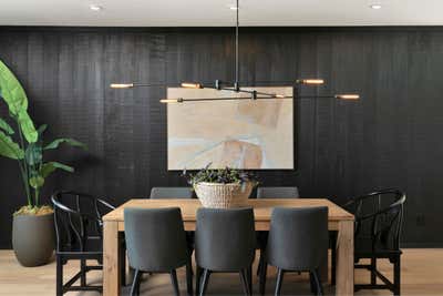  Mid-Century Modern Modern Family Home Dining Room. WITTEN WILSON HOUSE by Sean Gaston Design.