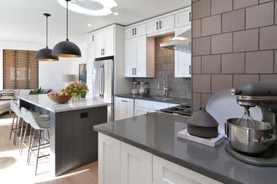  Mid-Century Modern Family Home Kitchen. WITTEN WILSON HOUSE by Sean Gaston Design.