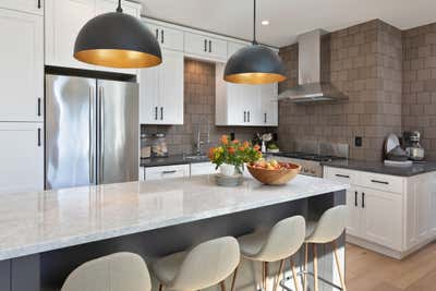 Mid-Century Modern Kitchen. WITTEN WILSON HOUSE by Sean Gaston Design.