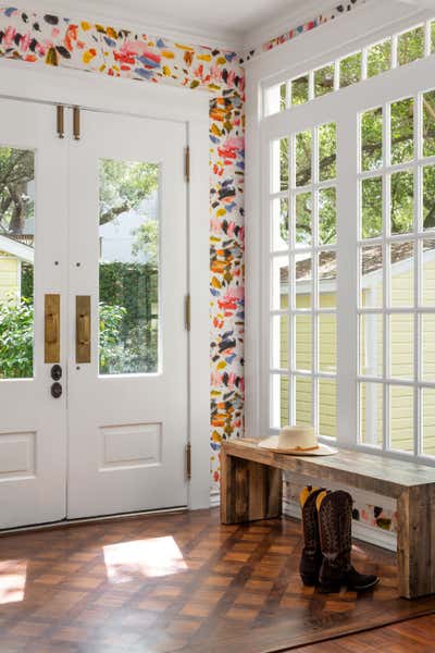  Eclectic Family Home Entry and Hall. Van Buren  by Maureen Stevens.
