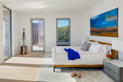  Coastal Beach House Bedroom. Modern Oceanside Retreat by Eleven Interiors LLC.