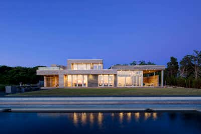  Coastal Beach House Exterior. Modern Oceanside Retreat by Eleven Interiors LLC.