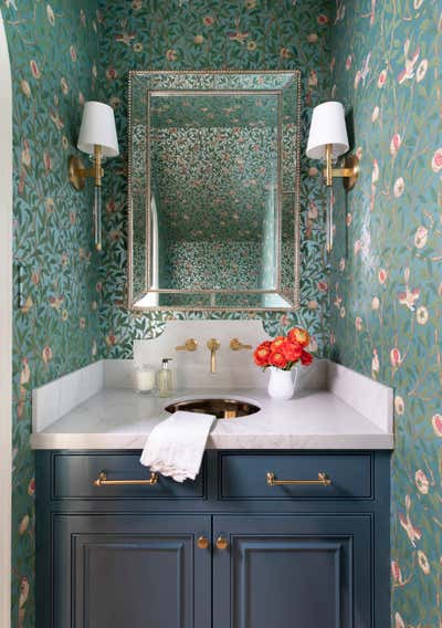  French Family Home Bathroom. Braeburn Project by Nest Design Group.