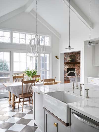  French Family Home Kitchen. French Country Remodel by reDesign home C H I C A G O.