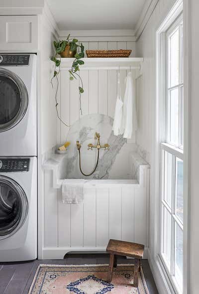 French Storage Room and Closet. French Country Remodel by reDesign home C H I C A G O.