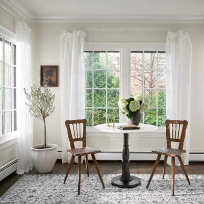  Farmhouse Dining Room. English Cottage Remodel by reDesign home C H I C A G O.