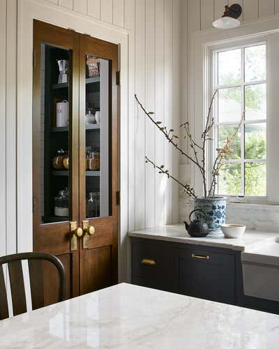  Farmhouse Pantry. English Cottage Remodel by reDesign home C H I C A G O.