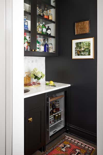  English Country Farmhouse Family Home Bar and Game Room. English Cottage Remodel by reDesign home C H I C A G O.