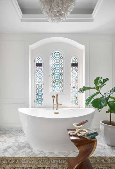  Art Deco Family Home Bathroom. NeoClassic Remodel by reDesign home C H I C A G O.