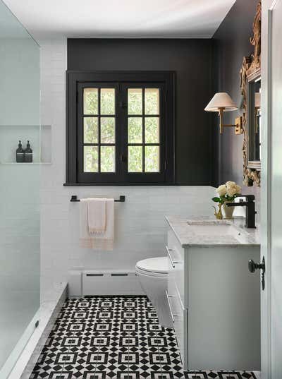  Art Deco Family Home Bathroom. NeoClassic Remodel by reDesign home C H I C A G O.