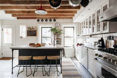  Farmhouse Apartment Kitchen. Park Slope Townhouse  by Emma Beryl.