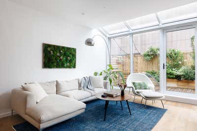  Organic Apartment Living Room. TriBeCa Penthouse by Emma Beryl.