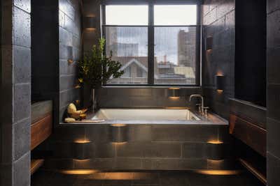  Organic Apartment Bathroom. TriBeCa Penthouse by Emma Beryl.