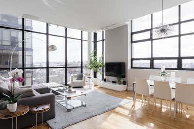  Modern Apartment Open Plan. Brooklyn Heights Loft  by Emma Beryl.