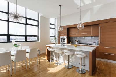  Modern Apartment Kitchen. Brooklyn Heights Loft  by Emma Beryl.