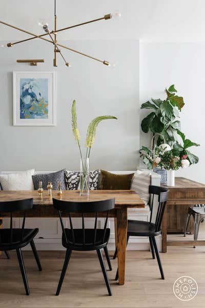  Transitional Apartment Dining Room. Greenpoint Duplex by Emma Beryl.
