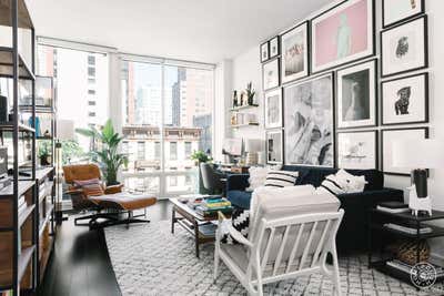  Mid-Century Modern Apartment Living Room. Gramercy Apartment  by Emma Beryl.
