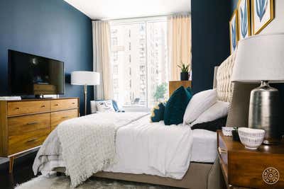  Mid-Century Modern Apartment Bedroom. Gramercy Apartment  by Emma Beryl.
