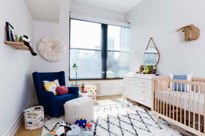 Transitional Apartment Children's Room. Dumbo Loft  by Emma Beryl.