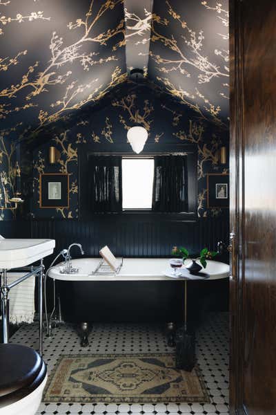  Cottage Bathroom. 1928 Bungalow Remodel by reDesign home C H I C A G O.