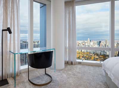  Contemporary Apartment Bedroom. Columbus Circle Duplex Penthouse by 212box LLC.