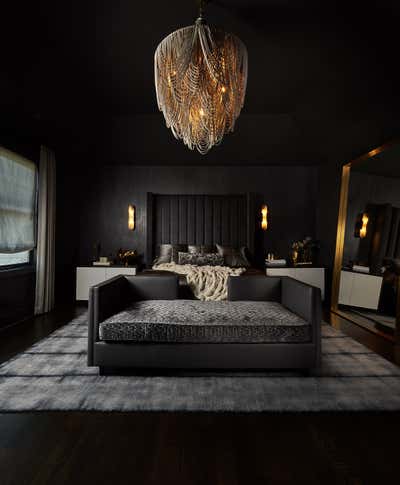  Contemporary Family Home Bedroom. Deerfield  by Brianne Bishop Design.