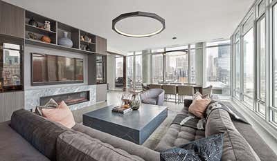 Contemporary Bachelor Pad Living Room. Erie Street  by Brianne Bishop Design.