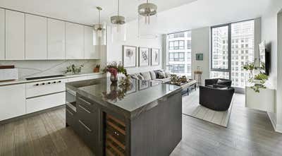  Contemporary Apartment Kitchen. The Renelle  by Brianne Bishop Design.