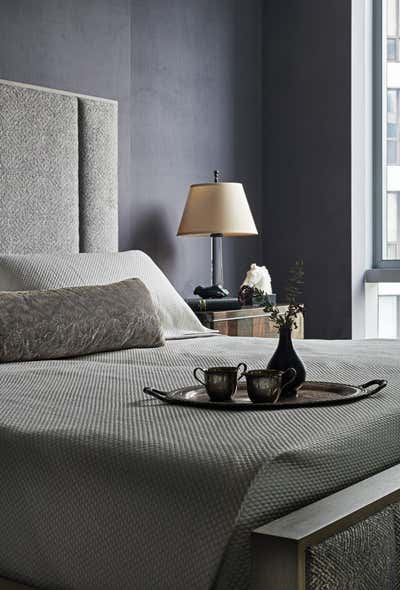  Contemporary Apartment Bedroom. The Renelle  by Brianne Bishop Design.