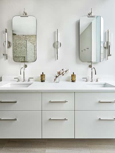  Contemporary Apartment Bathroom. The Renelle  by Brianne Bishop Design.