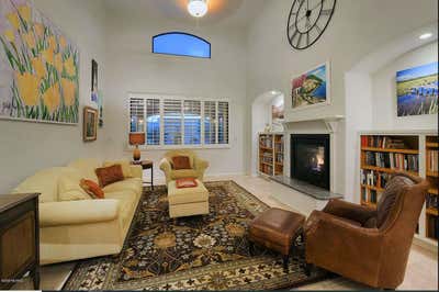  Southwestern Family Home Living Room. Calle del Venado  by JC Robertson Designs.