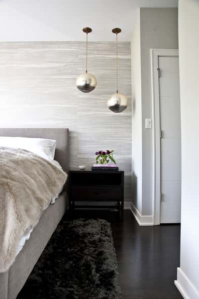  Contemporary Family Home Bedroom. Bucktown Townhome  by Brianne Bishop Design.