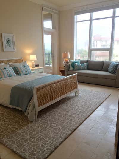  Coastal Vacation Home Bedroom. Amelia Island  by Brianne Bishop Design.