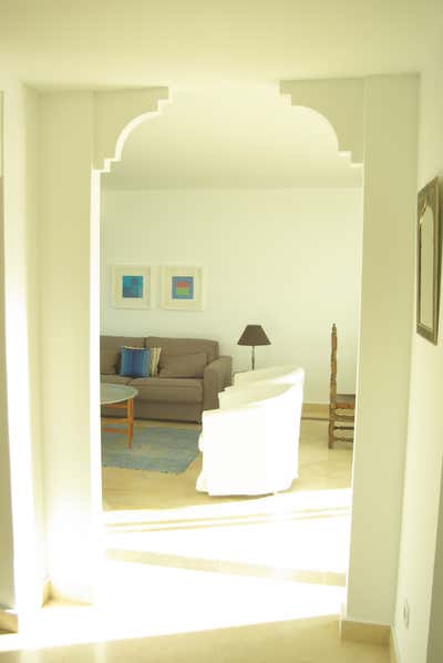  Moroccan Vacation Home Entry and Hall. Marbella Spain  by Brianne Bishop Design.