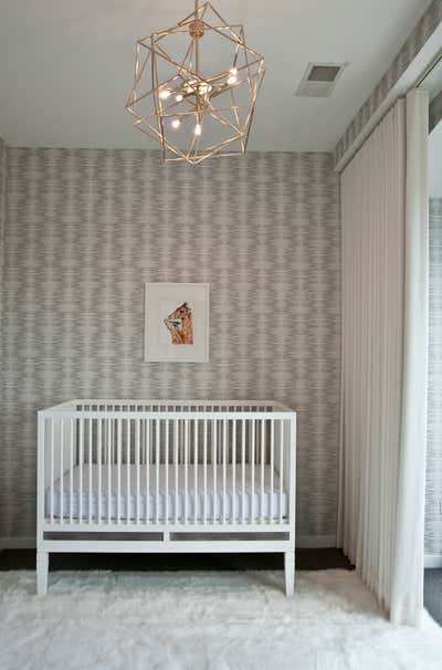  Preppy Children's Room. Nursery  by Brianne Bishop Design.