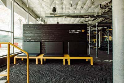 Contemporary Lobby and Reception. Accelerate Seattle by Studio AM Architecture & Interiors.