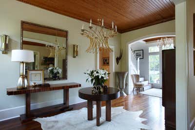  Art Deco Entry and Hall. A Converted Stable in the Hamptons by Elizabeth Hagins Interior Design.