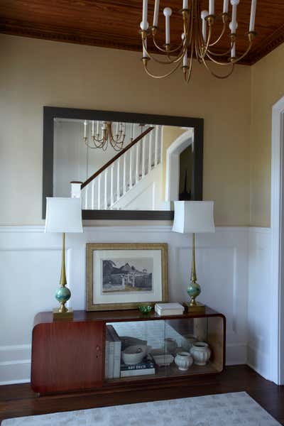  Art Deco Entry and Hall. A Converted Stable in the Hamptons by Elizabeth Hagins Interior Design.