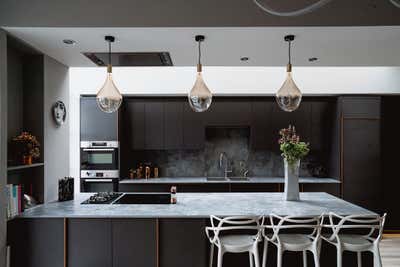 Eclectic Family Home Kitchen. Victorian home refurbishment 48GR by Elemental Studio Ltd.
