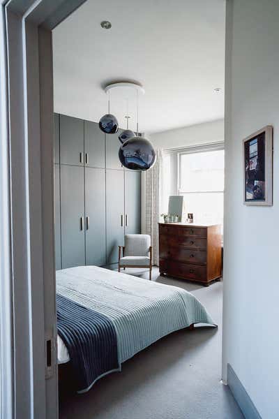  Contemporary Family Home Bedroom. Victorian home refurbishment 48GR by Elemental Studio Ltd.