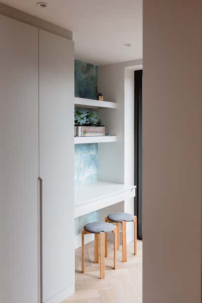  Bohemian Eclectic Family Home Workspace. Kitchen living space refurbishment 26GR by Elemental Studio Ltd.