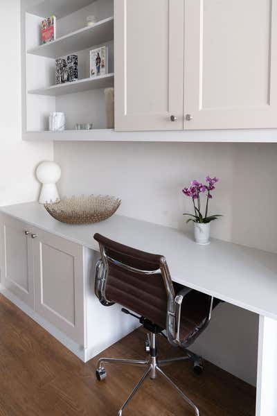  Contemporary Minimalist Family Home Workspace. Kitchen living space refurbishment CR75 by Elemental Studio Ltd.