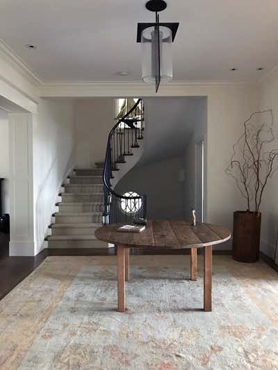  Transitional Family Home Entry and Hall. San Francisco Residence by Martin Young Design.